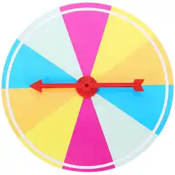 Walmart CRILSTYLEO Prize Wheel Plastic 1Pcs 5.9X5.9X0.4In offer
