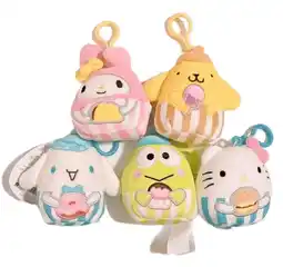 Walmart Squishmallows Sanrio Hello Kitty and Friends Set of 5 Mini 35 Clip Ons offer