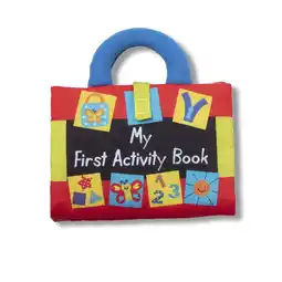 Walmart Melissa & Doug Ks Kids My First Activity Book 8-Page Soft Book for Babies and Toddlers offer