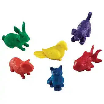 Walmart Learning Resources Domestic Pets Counters, Educational Counting and Sorting Toy, Set of 72 offer