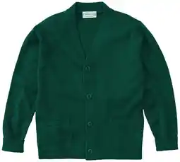 Walmart Classroom School Uniforms Adult Cardigan Sweater 56434, S, Hunter offer