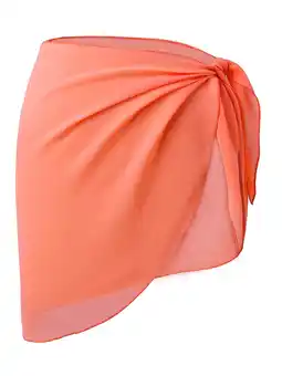 Walmart OmicGot Women's Swimsuit Cover Up Summer Beach Wrap Skirt Swimwear Bikini Cover-Ups s-3xl offer