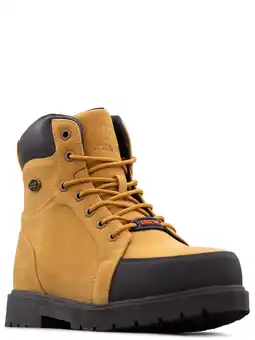 Walmart Lugz Work Men's Steel Toe Water Resistant Fortress Work Boots, Wide Available offer