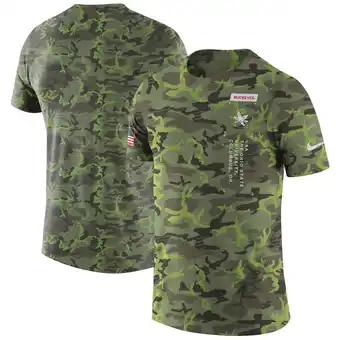 Walmart Men's Nike Camo Ohio State Buckeyes Military T-Shirt offer