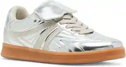 Walmart Steve Madden Madrid Women's Fashion Sneakers Silver Size 7.5 M offer