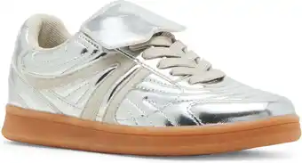 Walmart Steve Madden Madrid Women's Fashion Sneakers Silver Size 7.5 M offer