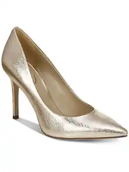 Walmart Sam Edelman Womens Hazel Metallic Pointed Toe Pumps offer