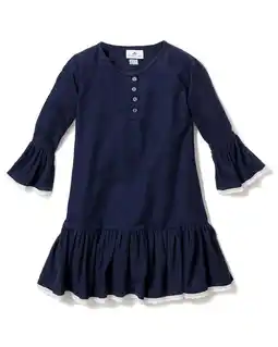 Walmart Petite Plume girls Flannel Arabella Nightgown, 2, Blue offer