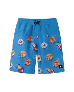 Walmart Reima boys Sunproof Beach Short, 4T, Blue offer