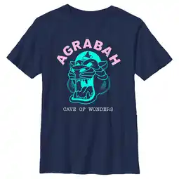 Walmart Boy's Aladdin Cave of Wonder Agrabah Graphic Tee Navy Blue X Small offer