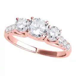 Walmart Aonejewelry 1/2 Carat Engagement Ring Crafted In 14k Solid Rose Gold offer