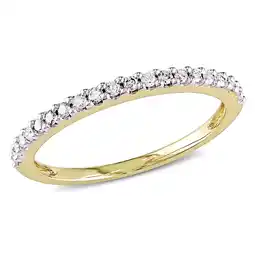Walmart Everly Women's Diamond 10k Yellow Gold Ring offer