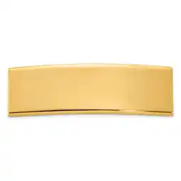 Walmart Finest Gold 48 x 14 x 2 mm 14K Yellow Gold ID Plate Pendant offer