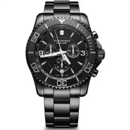 Walmart Victorinox Men's Maverick Black Dial Watch - 241797 offer