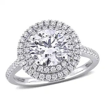 Walmart Created Forever Women's 2 1/2 CT Lab Created Diamond 14K White Gold Engagement Ring (G-H, VS1-VS2) offer
