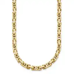 Walmart Diamond2Deal 14K Yellow Gold Polished 5mm Fancy Link Necklace for Women 30 offer