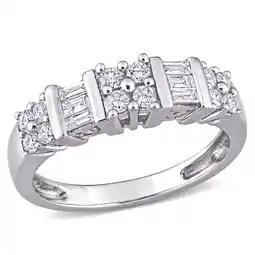 Walmart Everly Women's Diamond 10k White Gold Wedding Ring offer