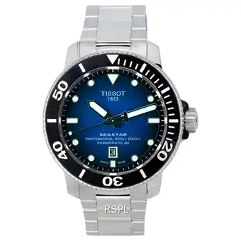 Walmart Tissot Seastar 2000 Automatic Men's Watch T120.607.11.041.01 offer