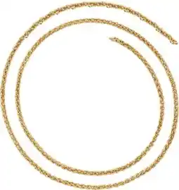 Walmart 16 2.4mm Wheat Chain in 14k Yellow Gold offer
