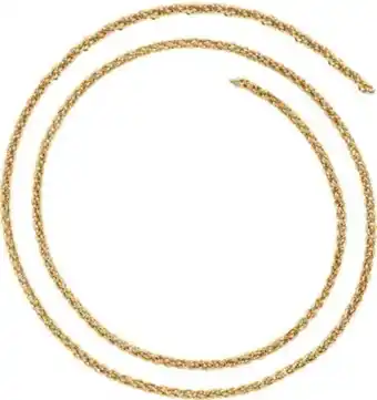 Walmart 16 2.4mm Wheat Chain in 14k Yellow Gold offer