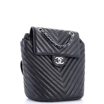 Walmart Pre-Owned Urban Spirit Backpack Chevron Leather Small By Rebag offer