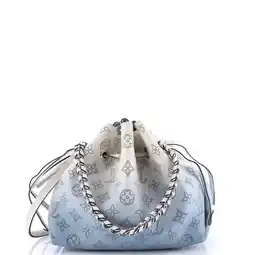 Walmart Pre-Owned Bella Bucket Bag Gradient Mahina Leather By Rebag offer