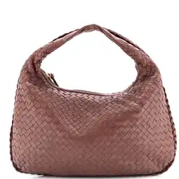 Walmart Pre-Owned Hop Hobo Intrecciato Leather Small By Rebag offer