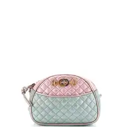 Walmart Pre-Owned Trapuntata Camera Shoulder Bag Quilted Laminated Leather Mini by Rebag offer