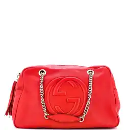 Walmart Pre-Owned Soho Chain Zip Shoulder Bag Leather Medium By Rebag offer
