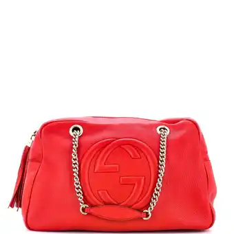 Walmart Pre-Owned Soho Chain Zip Shoulder Bag Leather Medium By Rebag offer