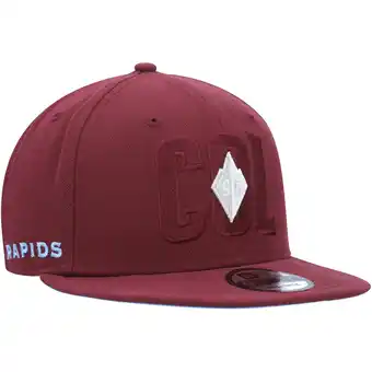 Walmart Men's New Era Burgundy Colorado Rapids Kick Off 9FIFTY Snapback Hat offer