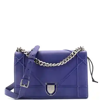 Walmart Pre-Owned Diorama Flap Bag Grained Calfskin Medium By Rebag offer