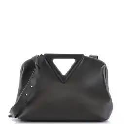 Walmart Pre-Owned Point Shoulder Bag Leather Medium By Rebag offer