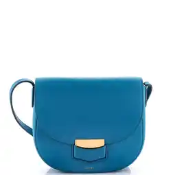 Walmart Pre-Owned Trotteur Crossbody Bag Grainy Leather Small By Rebag offer