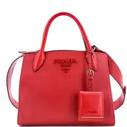 Walmart Pre-Owned Monochrome Tote Saffiano with City Calf Small By Rebag offer
