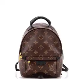 Walmart Pre-Owned Palm Springs Backpack Monogram Canvas Mini By Rebag offer