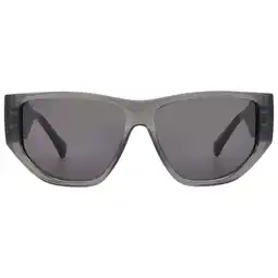 Walmart Ferragamo Dark Grey Geometric Unisex Sunglasses SF1077S 020 56 offer