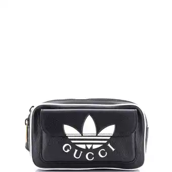 Walmart Pre-Owned x adidas Zip Belt Bag Leather By Rebag offer