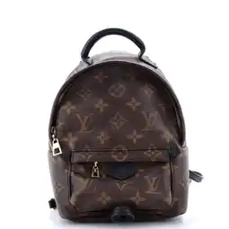 Walmart Pre-Owned Palm Springs Backpack Monogram Canvas Mini By Rebag offer