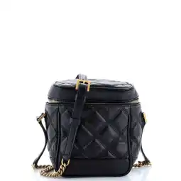 Walmart Pre-Owned 80's Vanity Bag Quilted Leather By Rebag offer