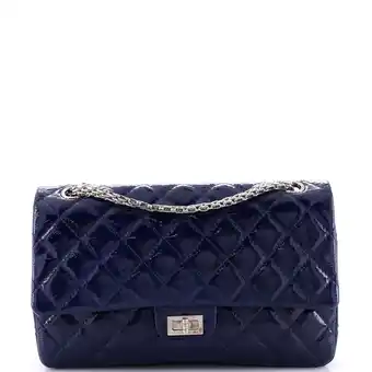 Walmart Pre-Owned Reissue 2.55 Flap Bag Quilted Crinkled Patent 226 By Rebag offer