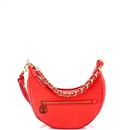 Walmart Pre-Owned Loop Handbag Nanogram Embossed Leather By Rebag offer