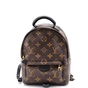 Walmart Pre-Owned Palm Springs Backpack Monogram Canvas Mini By Rebag offer