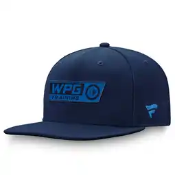 Walmart Men's Fanatics Navy Winnipeg Jets Authentic Pro Training Camp Practice Snapback Hat offer