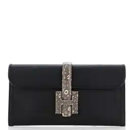 Walmart Pre-Owned Jige Elan Clutch Swift with Lizard 29 By Rebag offer