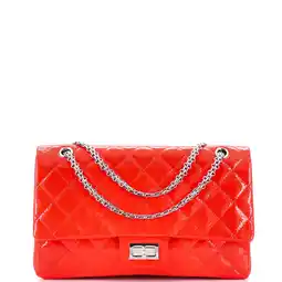 Walmart Pre-Owned Reissue 2.55 Flap Bag Quilted Crinkled Patent 227 By Rebag offer