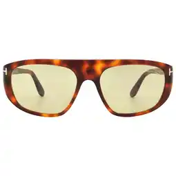 Walmart Tom Ford Edward Amber Mask Men's Sunglasses FT1002 53E 58 offer