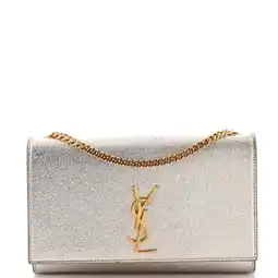 Walmart Pre-Owned Classic Monogram Crossbody Bag Metallic Leather Medium By Rebag offer