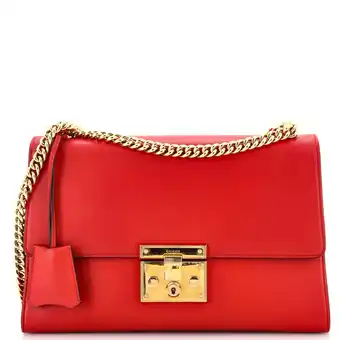 Walmart Pre-Owned Padlock Shoulder Bag Leather Medium by Rebag offer