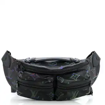 Walmart Pre-Owned Comet Bumbag Spotlight Monogram Giant Leather By Rebag offer